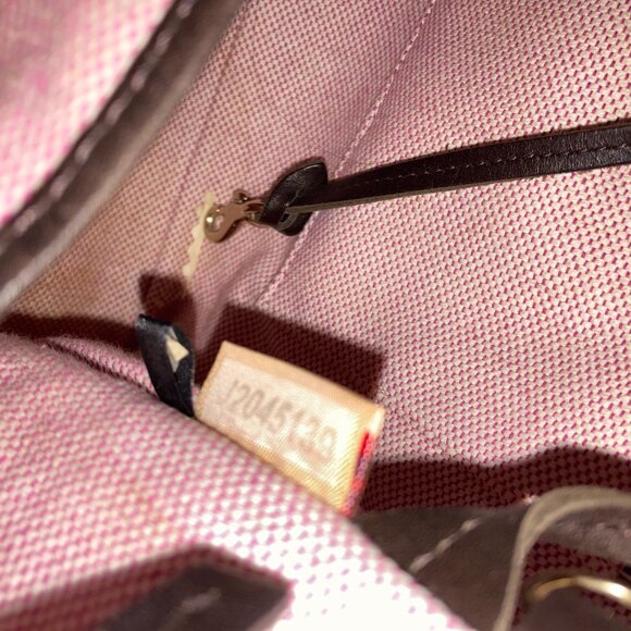 DOONEY & BOURKE Black Croc Embossed Leather Tote Bag w/Clutch and Keychain - Picture 14 of 16